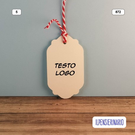 Cartellini personalizzato 872-5