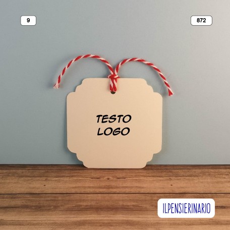 Cartellini personalizzato 872-9