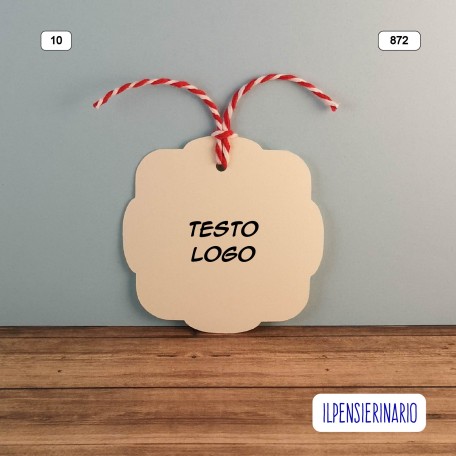Cartellini personalizzato 872-10