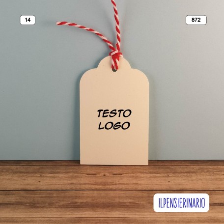 Cartellini personalizzato 872-14