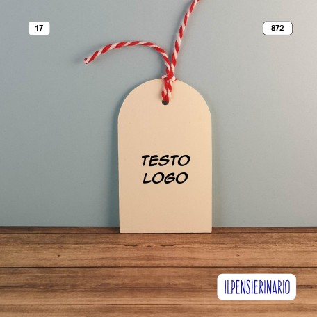 Cartellini personalizzato 872-17