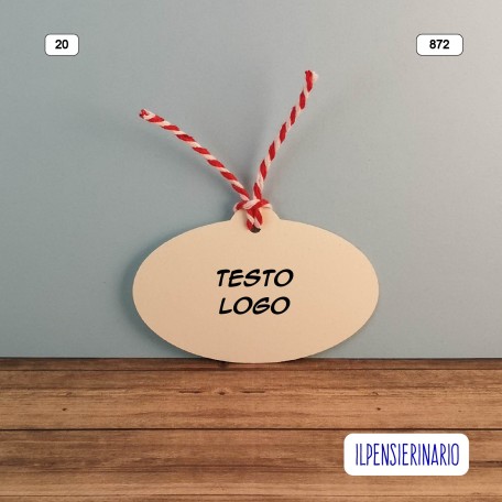 Cartellini personalizzato 872-20