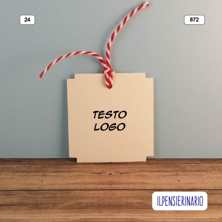 Cartellini personalizzato 872-24