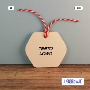 Cartellini personalizzato 872-25