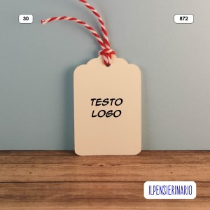 Cartellini personalizzato 872-30