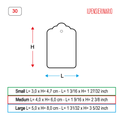 Cartellini personalizzato 872-30