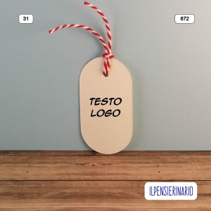 Cartellini personalizzato 872-31