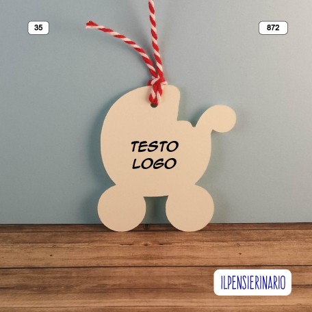 Cartellini personalizzato 872-35