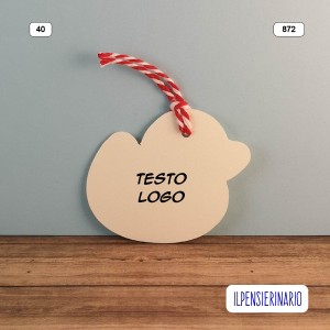 Cartellini personalizzato 872-40