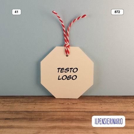 Cartellini personalizzato 872-41