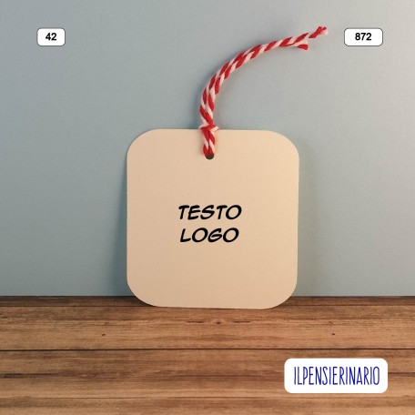 Cartellini personalizzato 872-42