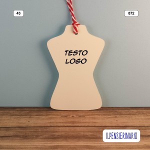 Cartellini personalizzato 872-43