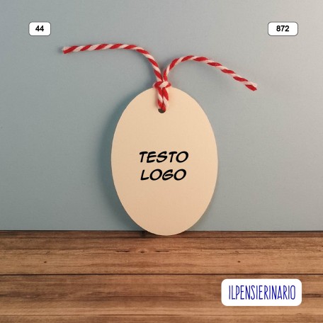 Cartellini personalizzato 872-44