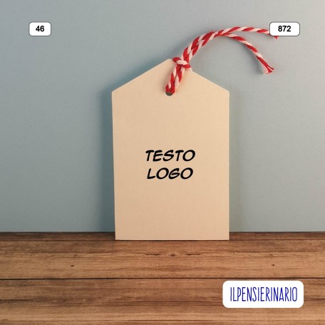 Cartellini personalizzato 872-46