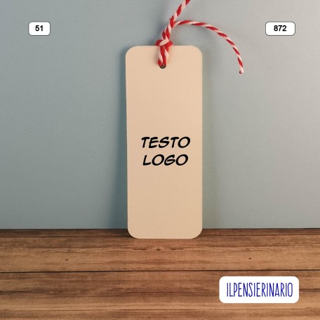 Cartellini personalizzato 872-51