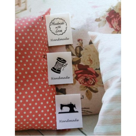 Etichette raso cucito 