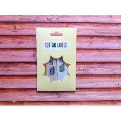 KIT etichette cotone ferro da stiro