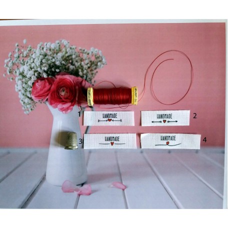 Eticehtte Cotone Disegni Handmade