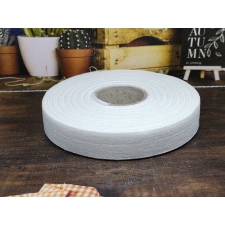 Nastro cotone Bianco 1,5 cm