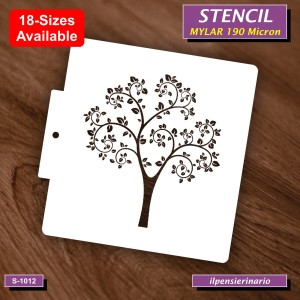 Stencil albero